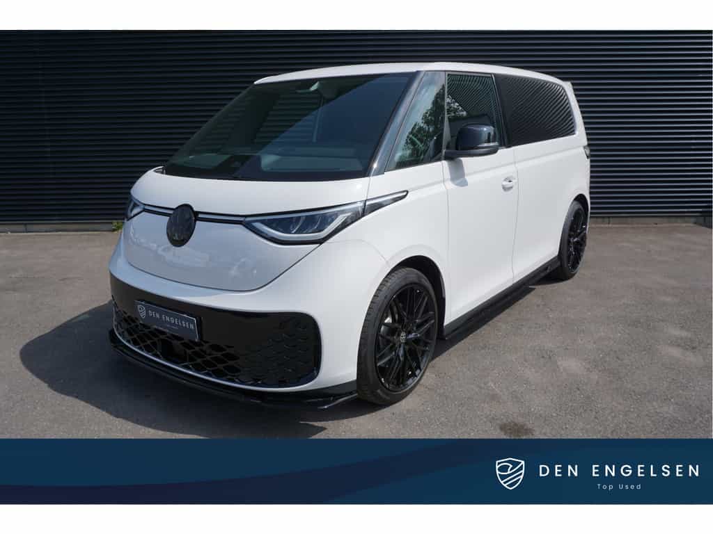 Volkswagen ID. Buzz Cargo Exclusive Edition 21" Velgen Open en Close pakket ACC Apple Carplay Camera Trekhaak
