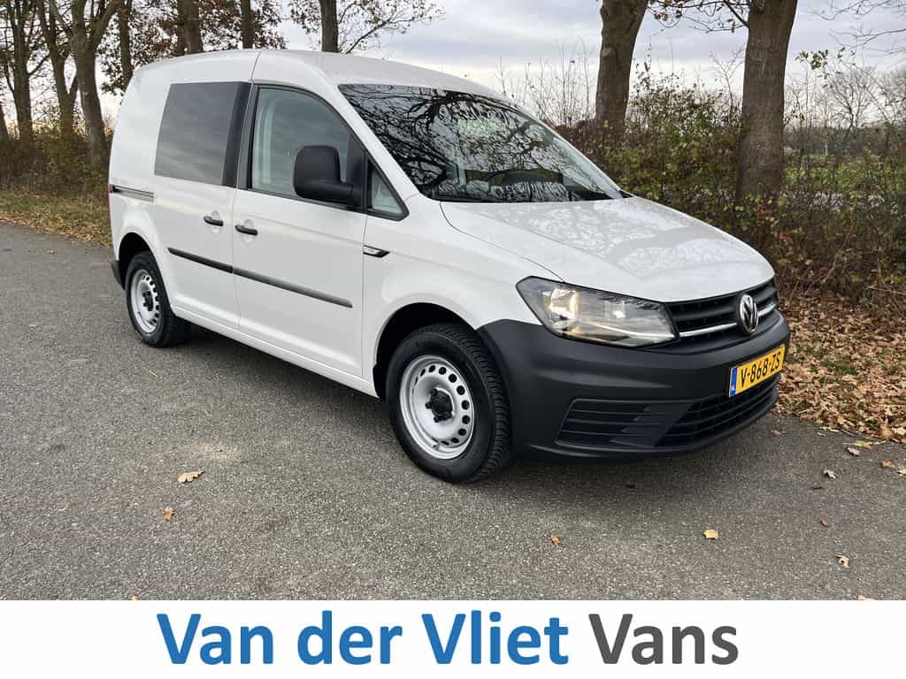 Volkswagen Caddy 2.0 TDI E6 BMT BPM Vrij! Lease €171p/m, Airco, PDC, Cruise controle,  Onderhoudshistorie aanwezig