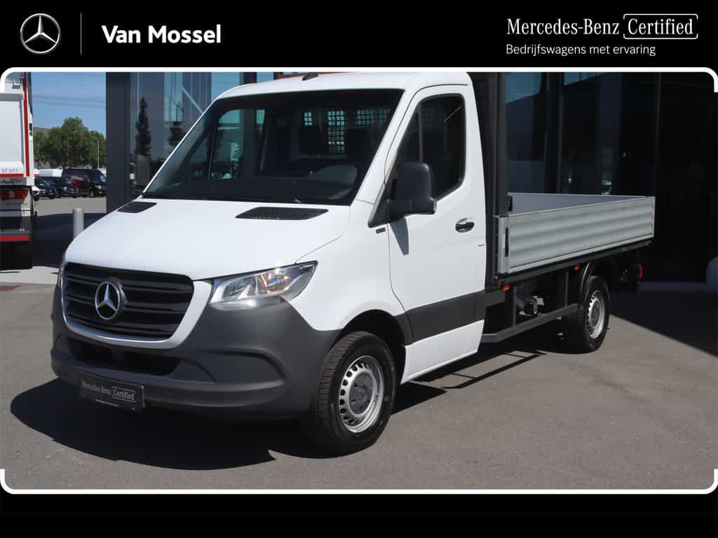Mercedes-Benz Sprinter 317 CDI Aut.  L2 Open laadbak |AIRCO/MBUX/CARPLAY/CAMERA} Certified