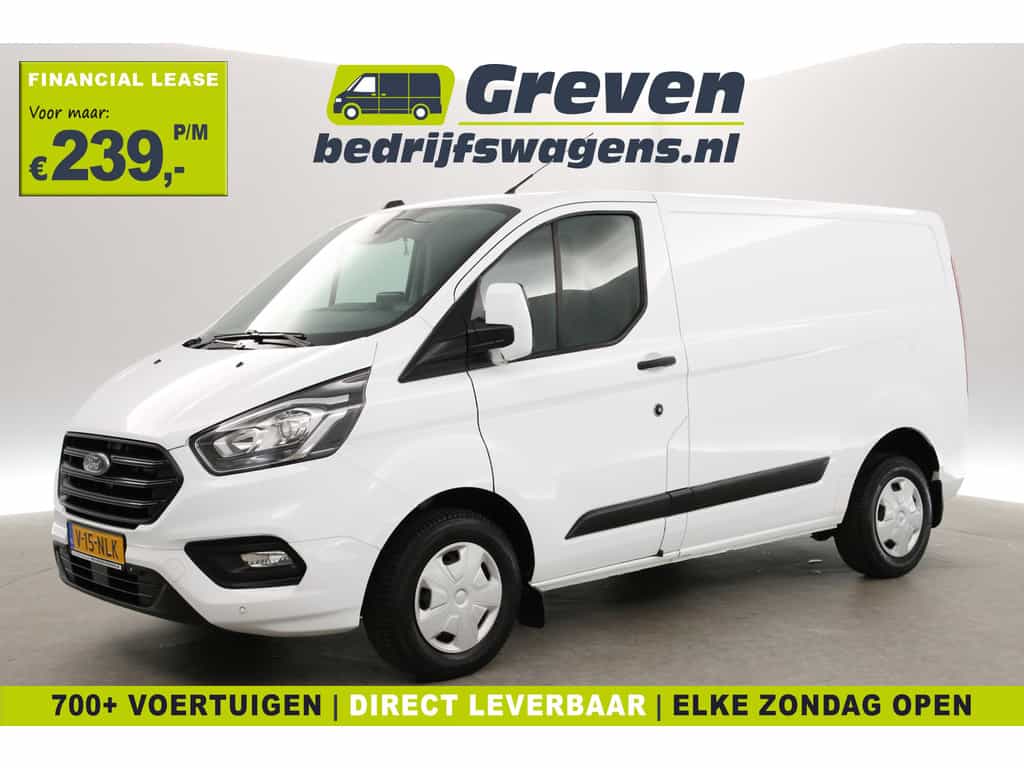 Ford Transit Custom 2.0 TDCI L1H1 | Euro6 | Airco | Cruise | 3-Zits | Camera | Trekh. | Carplay | Parkeersens. | Stoelverw.