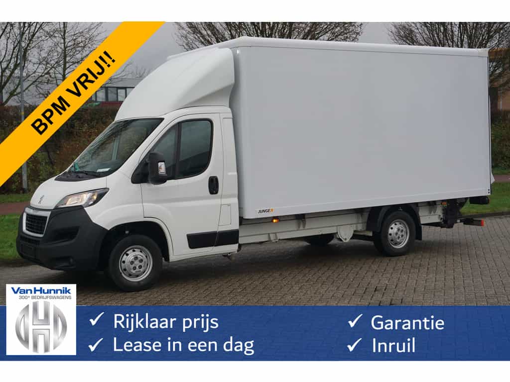 Peugeot Boxer 35 2.2 HDI 140PK L4 Bakwagen Climate, Apple CP/Android A, Camera, Dhollandia Laadklep!! NR. 486