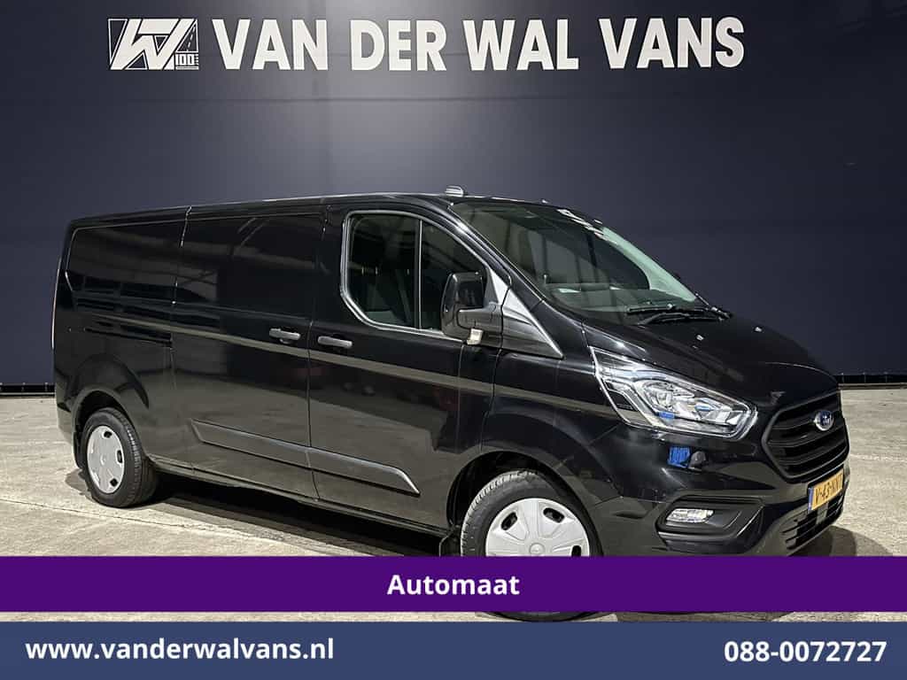 Ford Transit Custom 2.0 TDCI 130pk Automaat L2H1 Euro6 Airco | Apple Carplay | Android Auto | LED | Cruisecontrol Verwarmde voorruit, Parkeersensoren, Bijrijdersbank