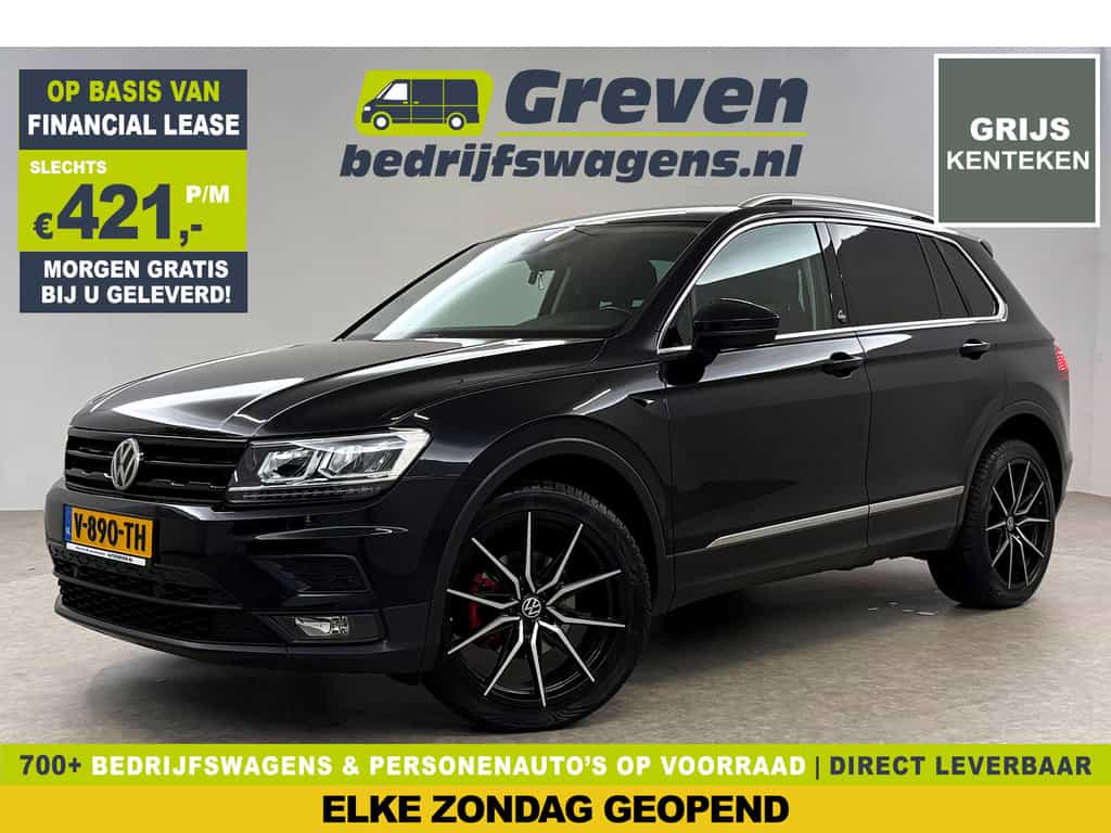 Volkswagen Tiguan 2.0 TDI | Euro6 | Grijs Kenteken | VAN | 2500kg Trekgew. | Trekh. | Camera | Virtual | Adap. Cruise | Carplay