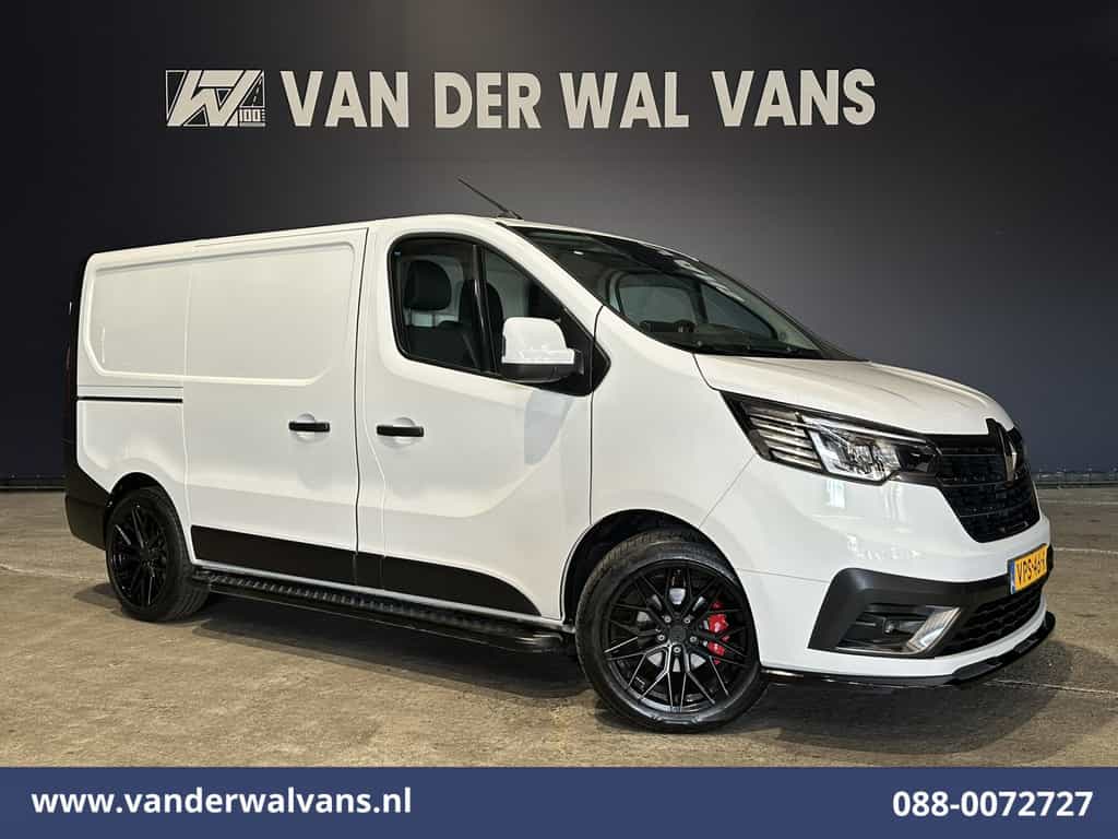 Renault Trafic 2.0 dCi 131pk L1H1 Euro6 Airco | LED | Navigatie | LM velgen | Cruisecontrol | 2500kg Trekhaak Parkeersensoren, Sidebars, Bijrijdersbank