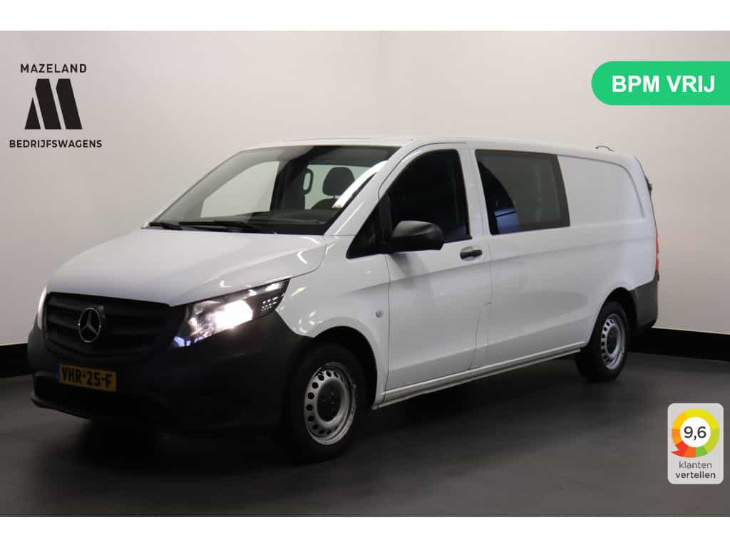 Mercedes-Benz Vito 114 CDI Automaat XL Dubbele Cabine EURO 6 - Airco - Navi - Cruise - €17.950,- Excl.