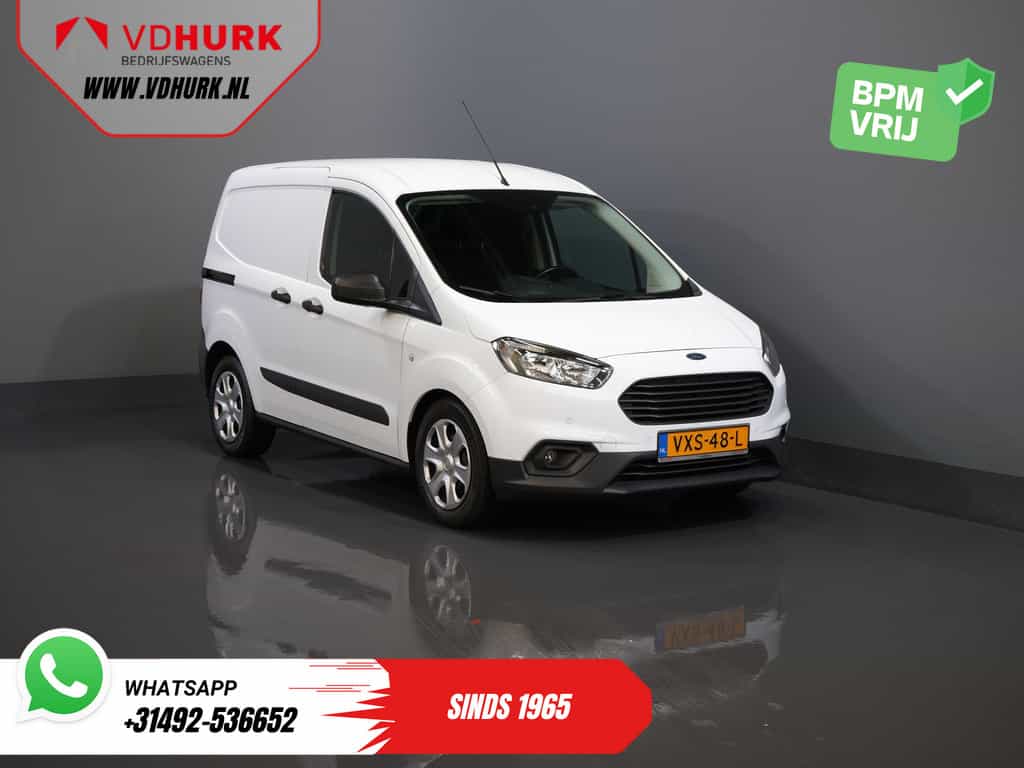 Ford Transit Courier 1.5 TDCI BPM VRIJ! NL Auto/ 2xSchuifdeur/ Carplay/ Airco/ PDC/ Cruise