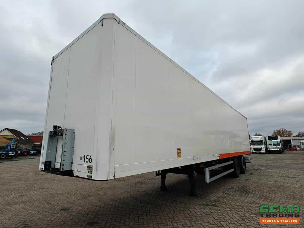 SYSTEM TRAILER TFS 18 2 Assen BPW - Gesloten Opbouw 13.60m  - Tridec StuurAs  - 03/2026 APK