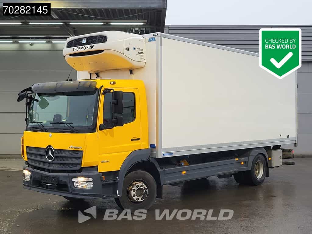 Mercedes Atego Atego 1524 4X2 15tonner Thermo king T-1200R 1500kg Ladebordwand Euro 6