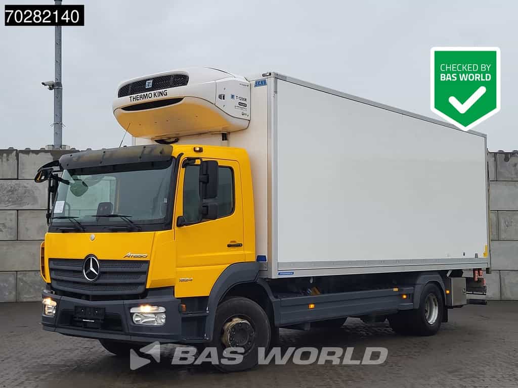 Mercedes Atego Atego 1524 4X2 16tons Thermo king T-1200R Cooler Automatic 1500kg Ladebordwand