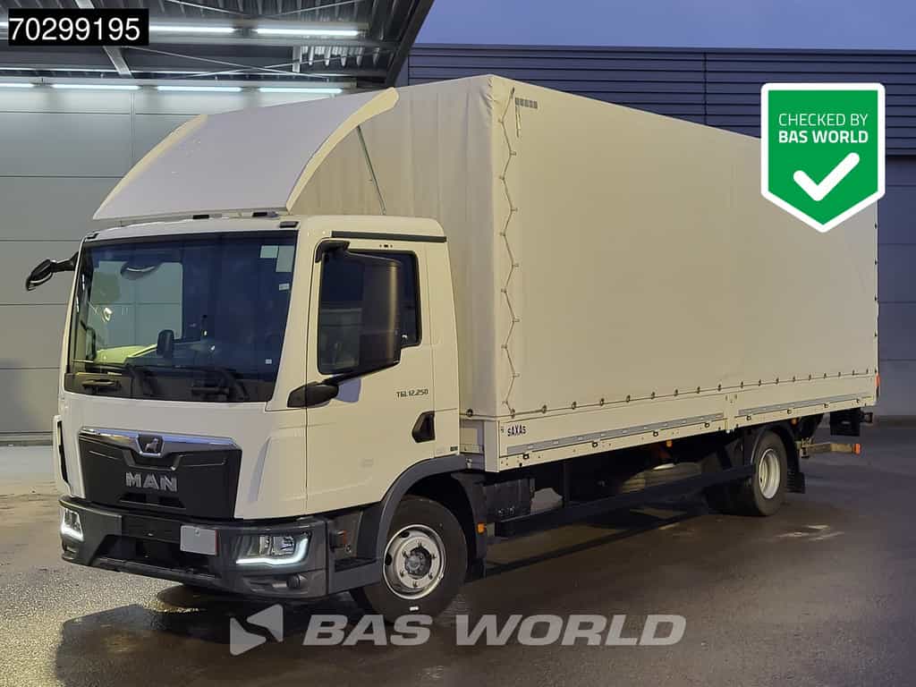 MAN TGL 12.250 4X2 Low Mileage! 12tonner 1500kg Ladebordwand Automatic Euro 6