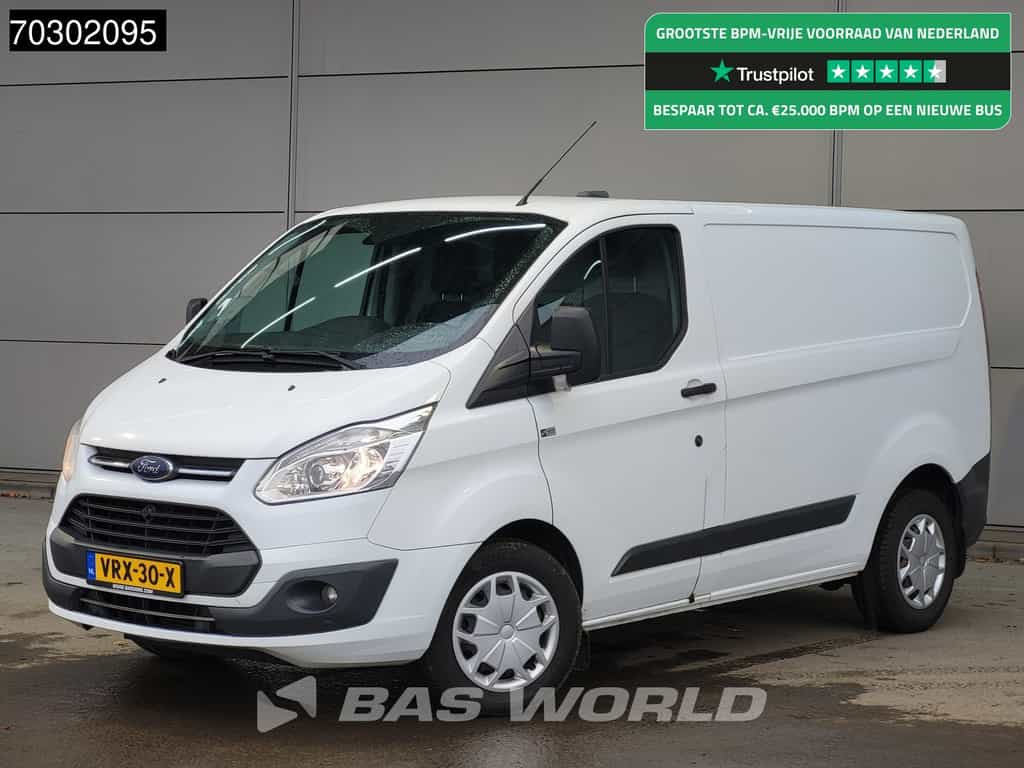 Ford Transit Custom  130PK Automaat L1H1 Navi Airco Cruise Parkeersensoren APK 09-2026 Euro6 L1 Kompakt Airco Cruise control