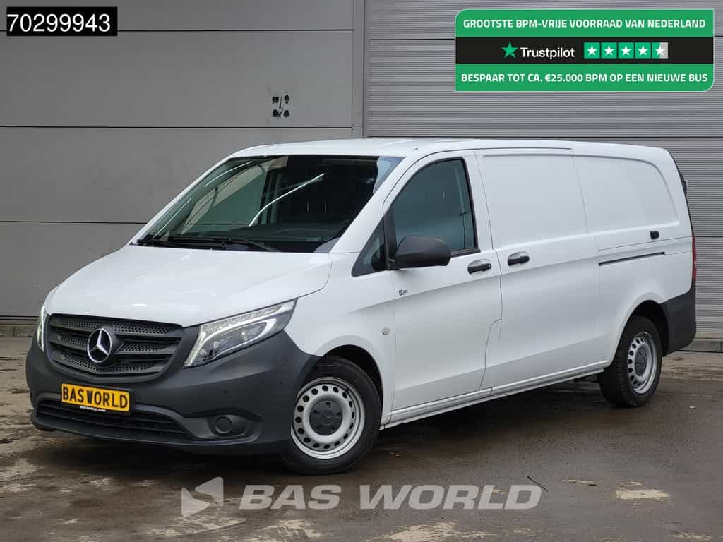 Mercedes Vito 111 L3H1 LED Airco Cruise Camera Parkeersensoren v+a Euro6 L3 Long Airco Cruise control