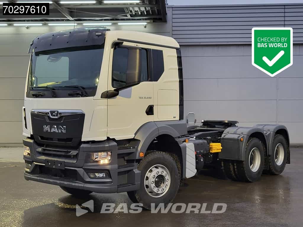 MAN TGS 33.440 6X4 NEW! TN Manual Full-Steel Big-Axle Drumbrakes Euro 2