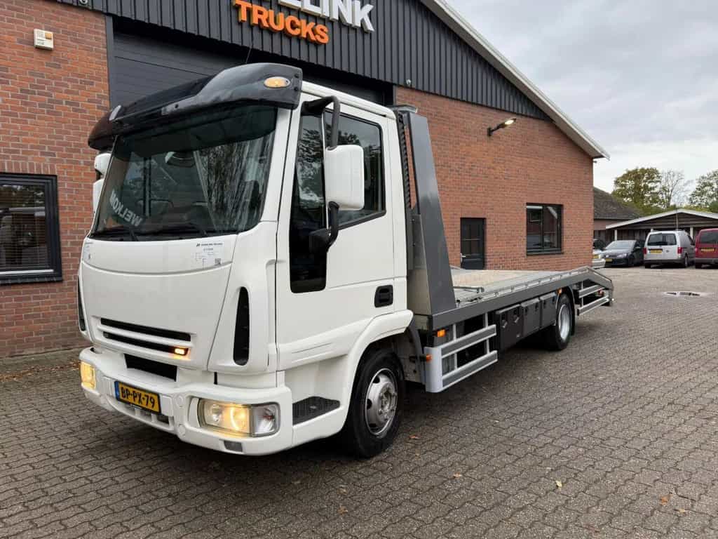 IVECO Eurocargo 75E150 Autotransporter Lier Oprijplaten- Body 2 year o car transporter