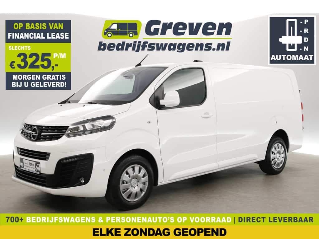 Opel Vivaro 2.0 CDTI L3H1 177PK | Euro6 | Airco | 360° CAM | 3-Zits | Cruise | Carplay | Navi | Stoelverw.