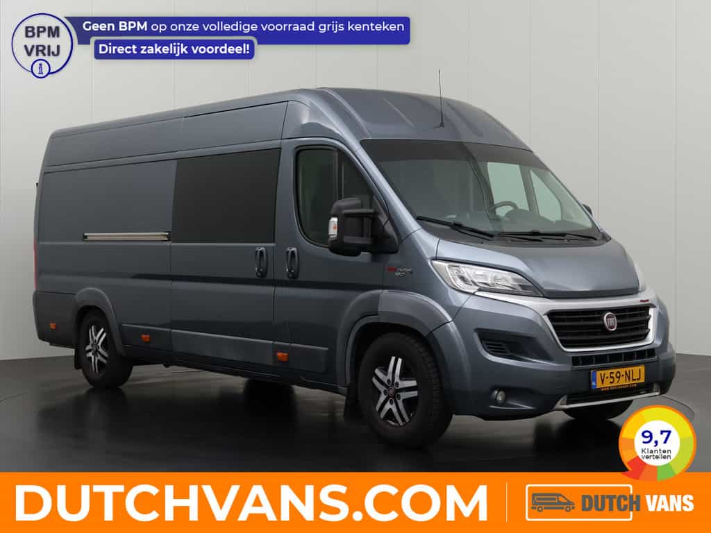 Fiat Ducato 2.3JTD 180PK Automaat L3H2 Maxi Heavy Duty | Navigatie | Camera | Luchtvering | Standverwarming | Trekhaak