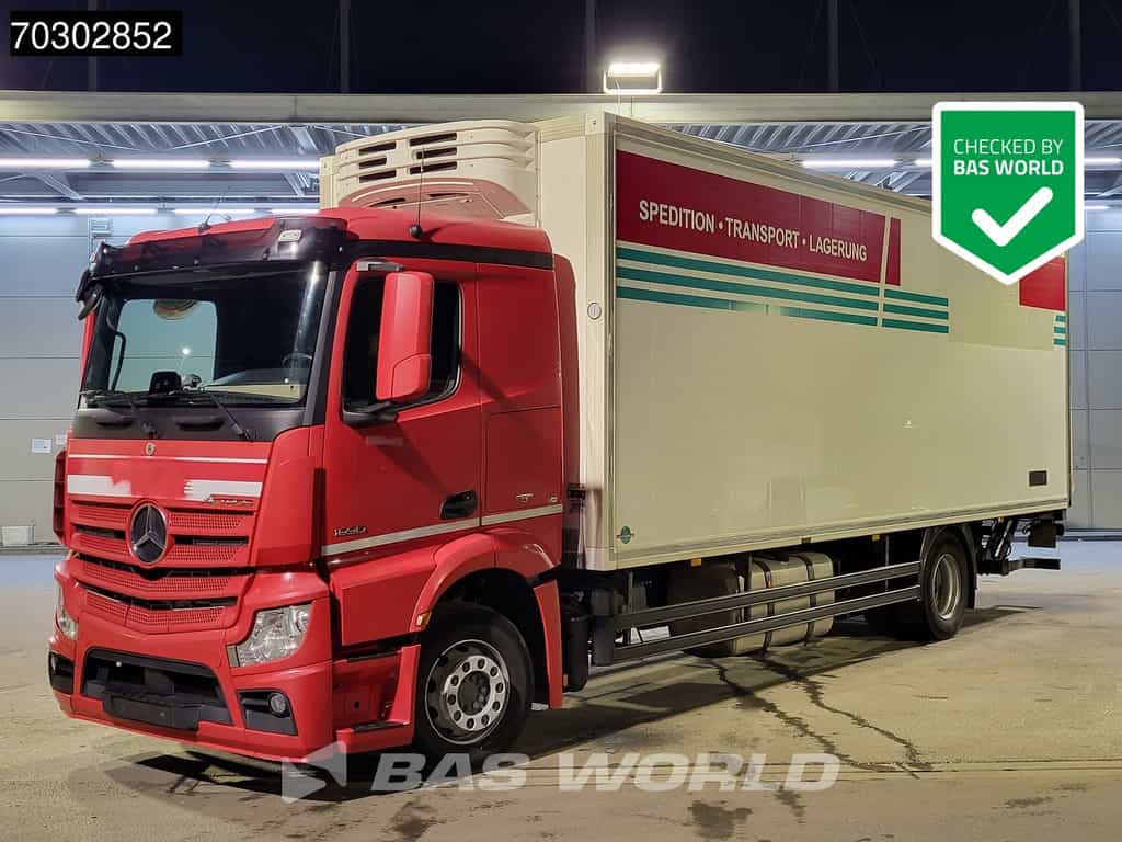 Mercedes Actros 1830 4X2 Mitsubishi 7C cooler 1500kg Ladebordwand Automatic Euro 6