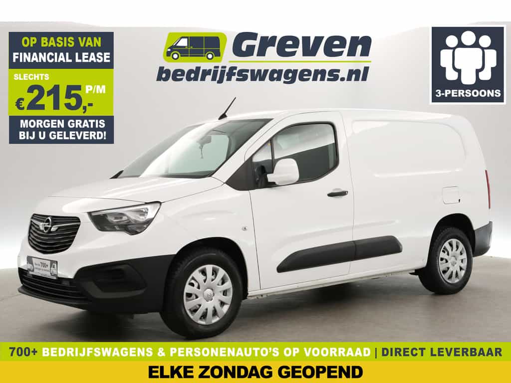 Opel Combo 1.5D Lang | Euro6 | 102PK | 3-Zits | Airco | Cruise | Parkeersens.