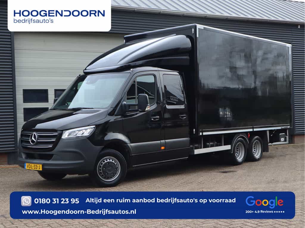 Mercedes-Benz Sprinter 519 CDI 3.0 V6 Euro 6 Automaat - Be-Combi Clixtar - Veldhuizen - Dubbelcabine 6 Pers.DC