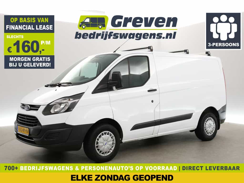 Ford Transit Custom 2.0 TDCI L1H1 | Euro6 | 3-Zits | Trekhaak | Schuifdeur | Elektrpakket