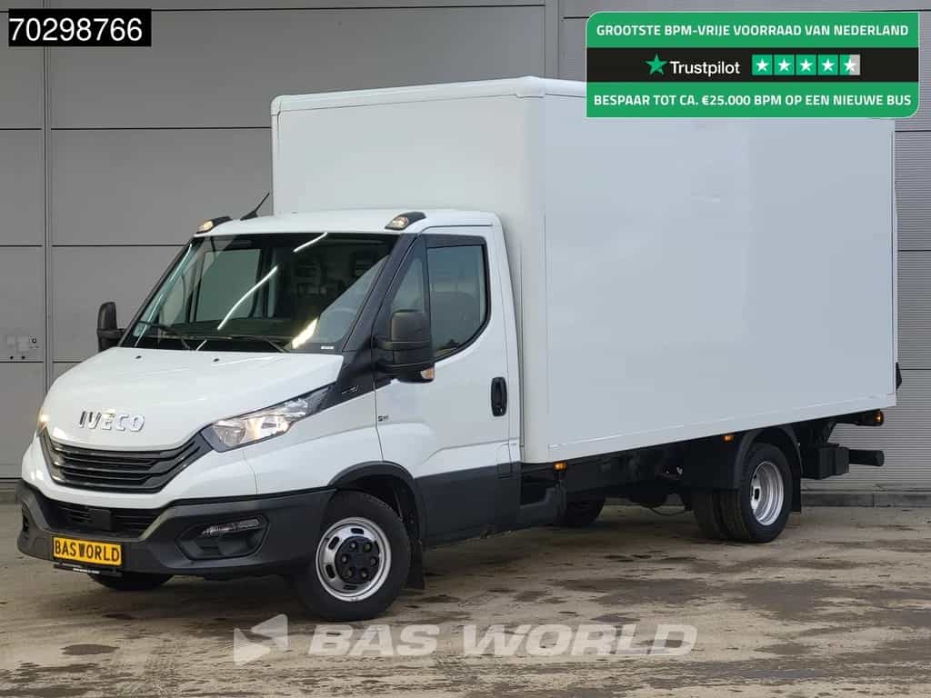 Iveco Daily 35C16 Laadklep Dubbellucht Bakwagen 160PK Airco Euro6 Meubelbak Koffer Airco