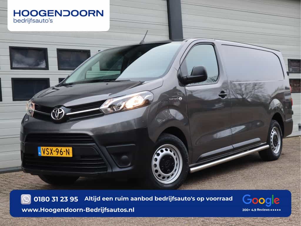 Toyota PROACE Electric Worker 50 kWh Snelladen SoH 94,9 % L3 Extra lang - NL Auto - Trekhaak