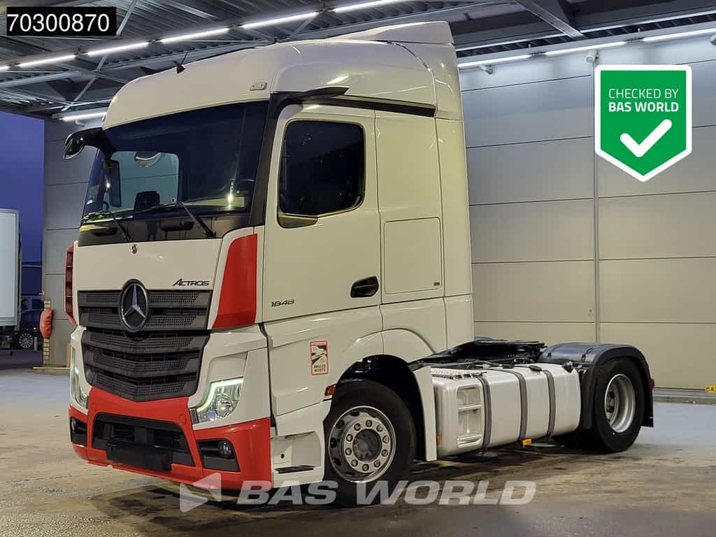 Mercedes Actros 1848 4X2 StreamSpace Retarder 2xTanks