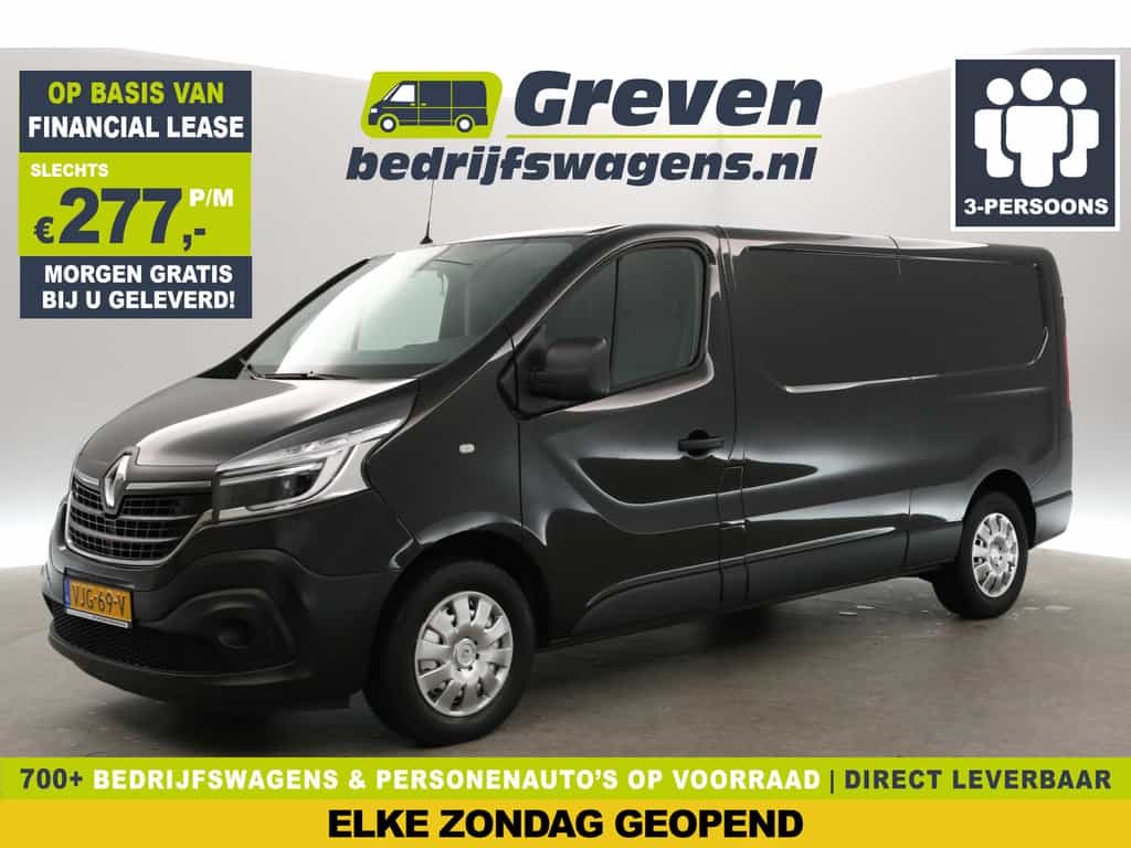Renault Trafic 2.0 dCi T29 L2H1 | Euro6 | 145PK | Airco | Cruise | 3-Zits | Parkeersens.