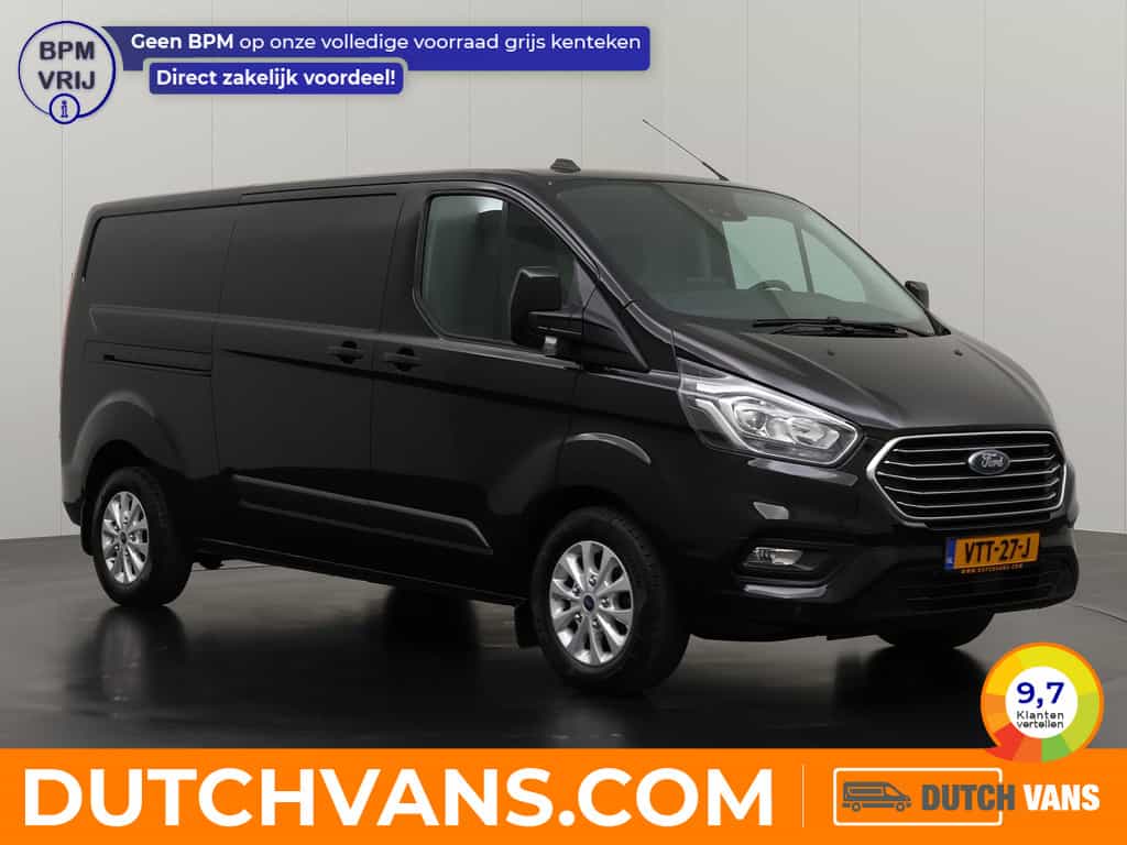 Ford Transit Custom 2.0TDCI 130PK Lang Automaat Limited | Multimedia | Camera | Airco | Cruise | 3-Persoons