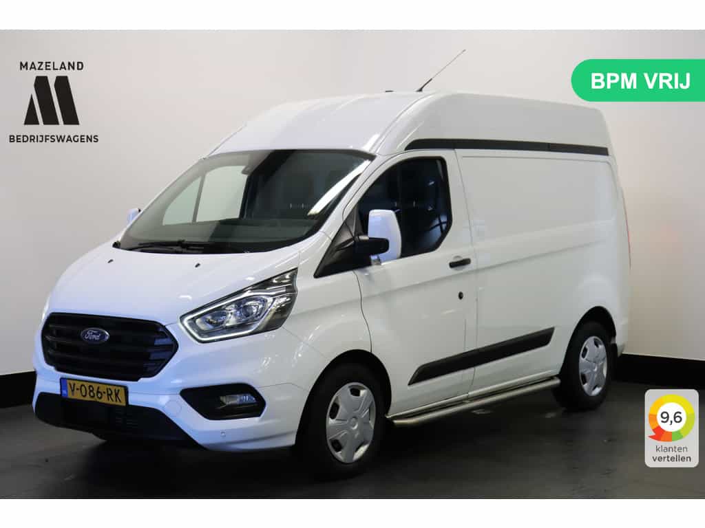 Ford Transit Custom 2.0 TDCI 130PK Automaat L1H2 EURO 6 - Airco - Cruise - Camera - €16.900,- Excl.
