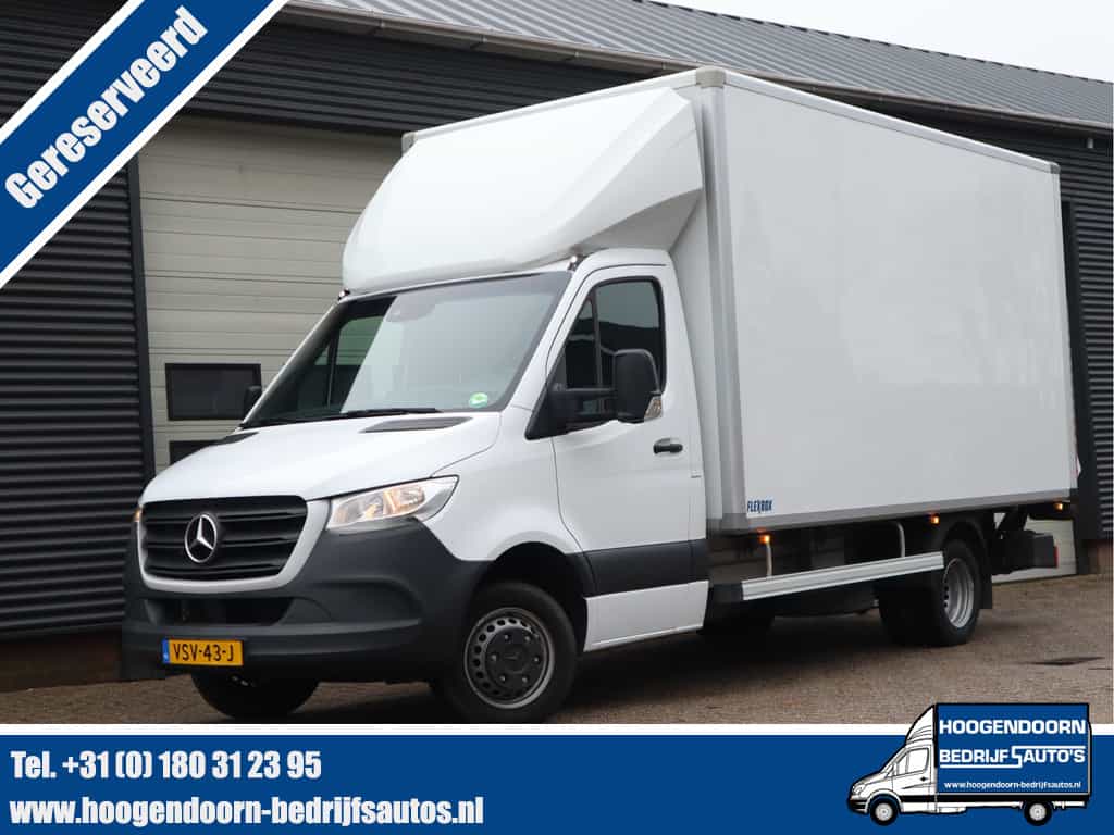 Mercedes-Benz Sprinter 515 CDI Automaat - Bakwagen Laadklep Zijdeur - Trekhaak - Mbux