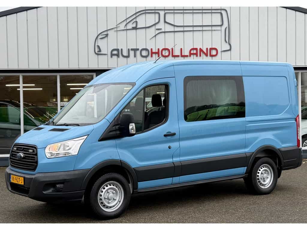 Ford Transit 2.2 TDCI 92KW 125PK DC DUBBELE CABINE TREKHAAK/ BIJRIJDERSBANK/ 100% DEALERONDERHOUDEN