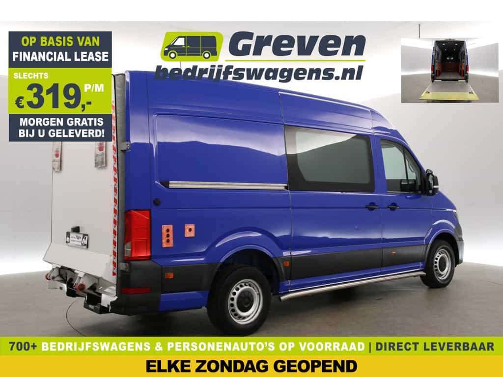 Volkswagen Crafter 2.0 TDI L3H3 | Euro6 | Laadklep | Airco | Camera | Cruise | Carplay | Parkeersensoren