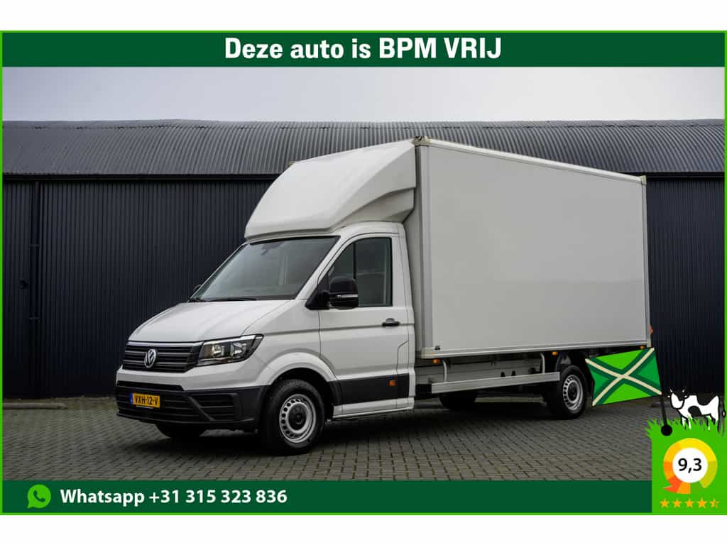 Volkswagen Crafter **35 2.0 TDI 177PK | Bakwagen met laadklep | Airco | Adapt.cruise | 3-Zits**