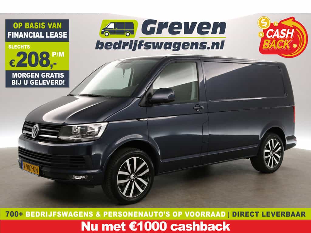 Volkswagen Transporter 2.0 TDI 150PK L1H1 | Euro6 | Airco | Cruise | Parkeersens | Trekh. | 18"LMV