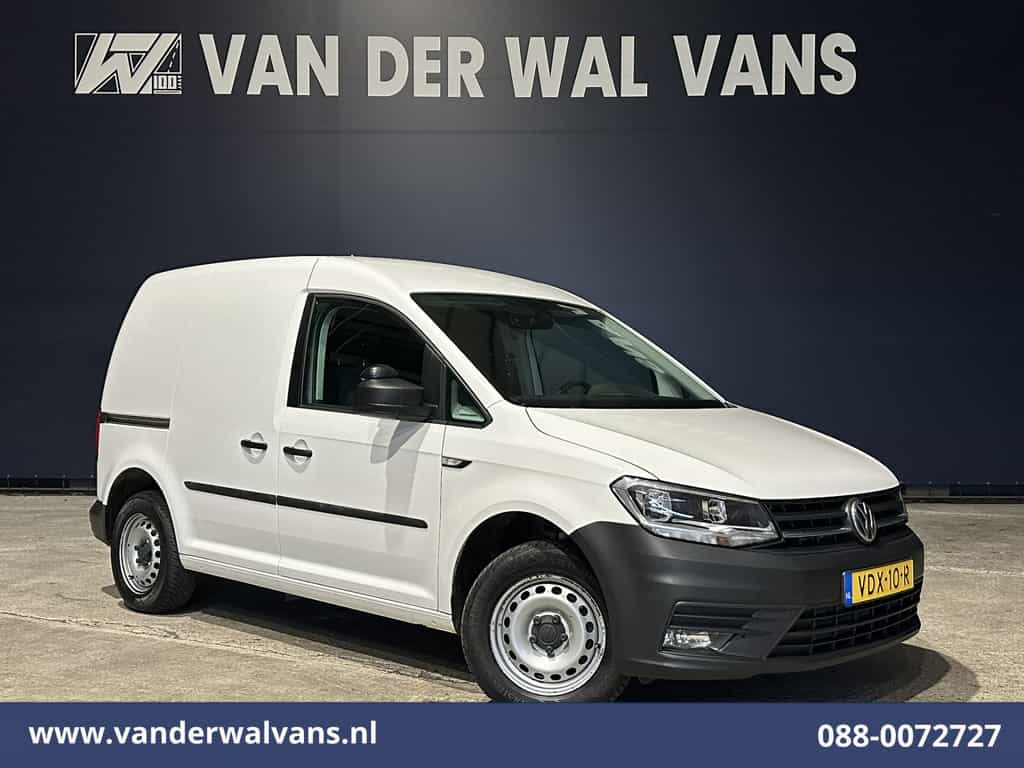 Volkswagen Caddy 2.0 TDI 102pk L1H1 Euro6 Airco | LED | Cruisecontrol | 1500kg Trekhaak Parkeersensoren, Zijdeur