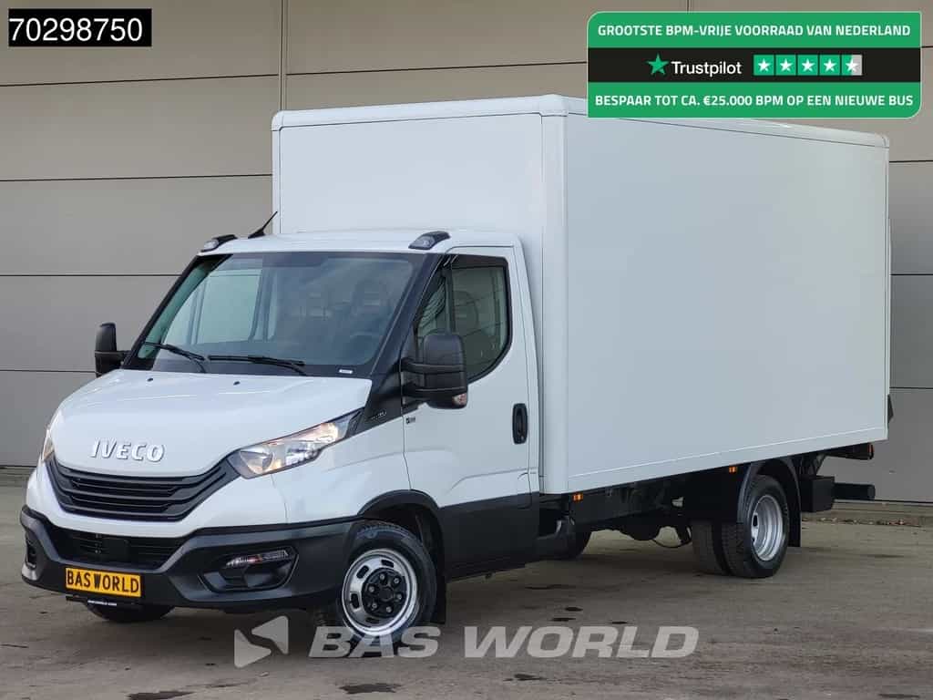 Iveco Daily 35C16 Laadklep Dubbellucht Bakwagen 160PK Airco Euro6 Meubelbak Koffer Airco