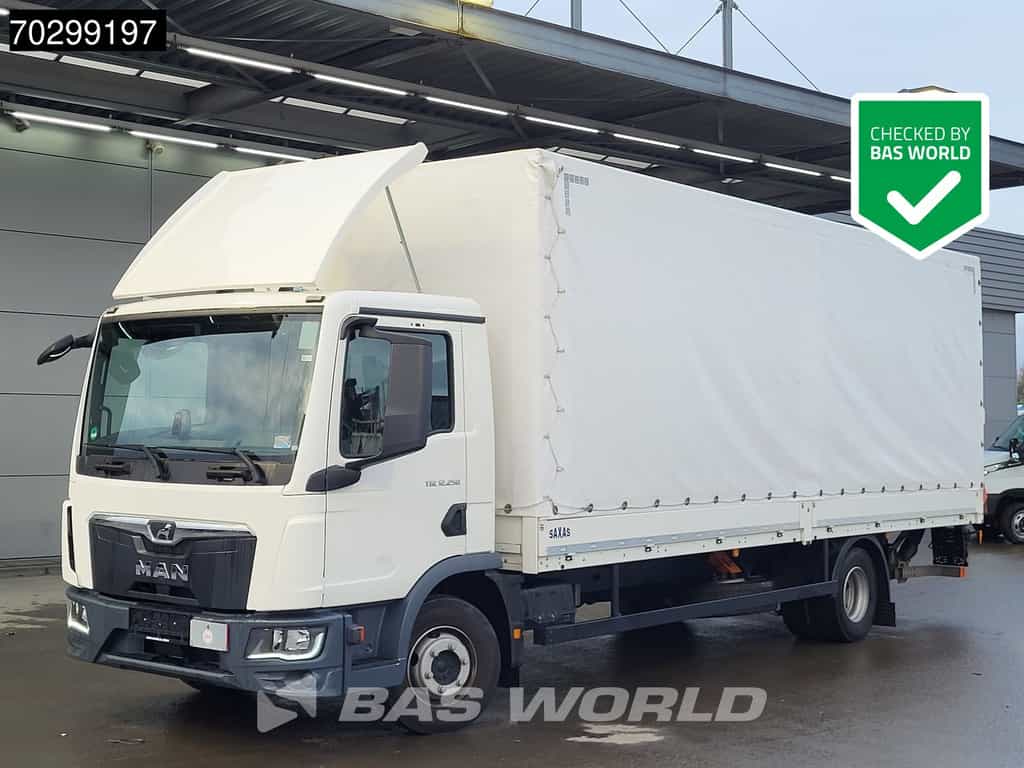 MAN TGL 12.250 4X2 12tonner 1500kg Ladebordwand Automatic Cruise Control Euro 6