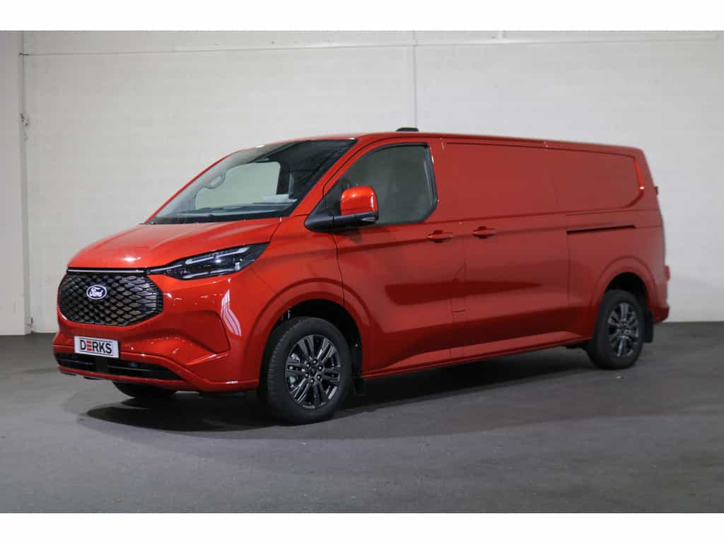 Ford E-Transit Custom 340 L2 H1 Limited 65 kWh 218pk 2x schuifdeur Led 360 Camera B&O