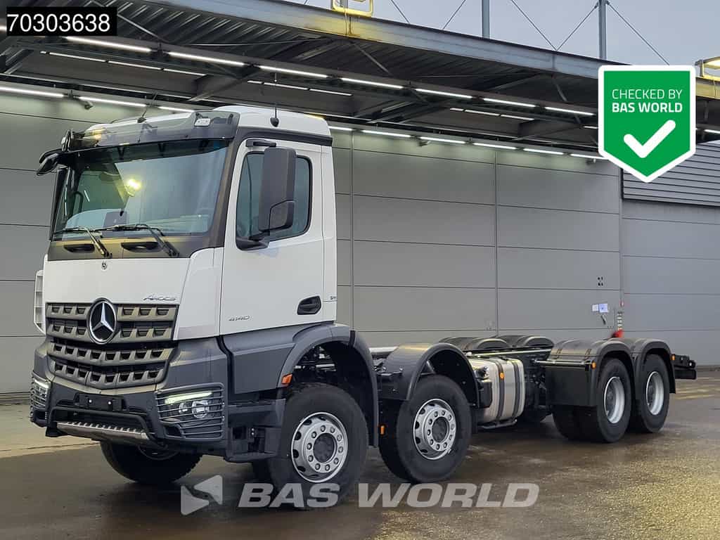 Mercedes Arocs 4140 8X4 NEW! Chassis Automatic Steelsuspension Euro 5