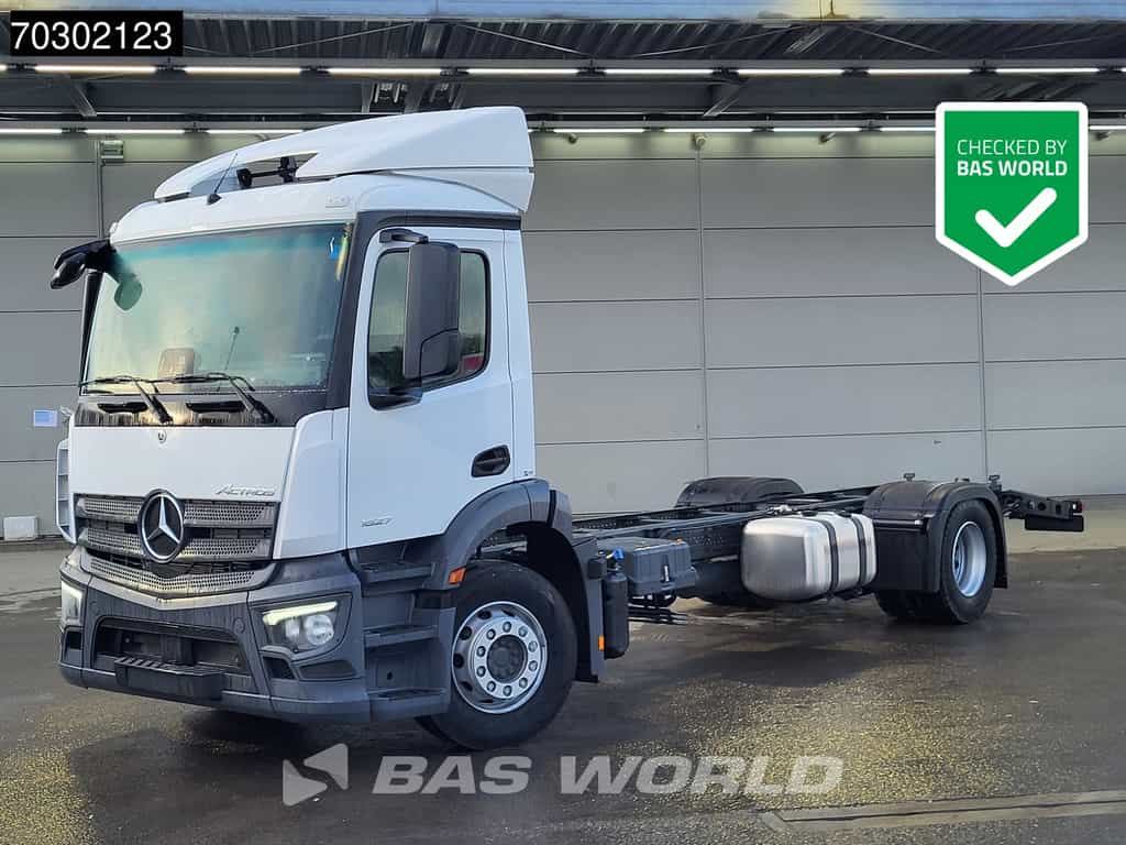 Mercedes Actros 1827 4X2 NEW 18tons chassis Automatic PPC Cruise control Euro 6