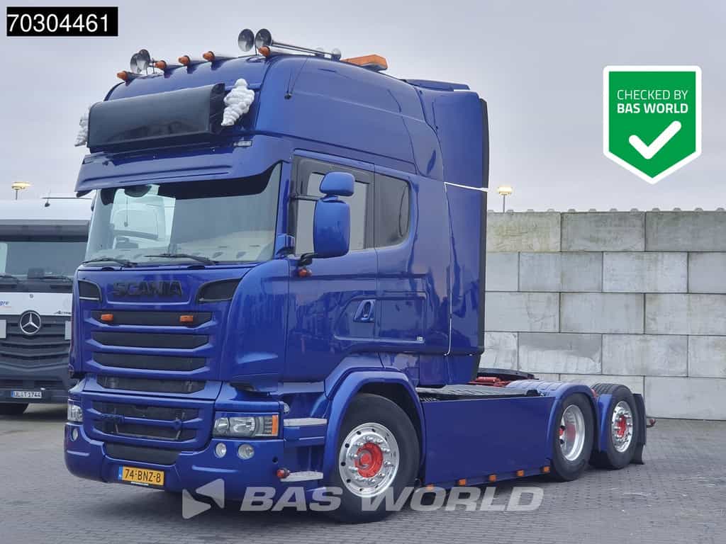 Scania R R580 6X2 NL Longline Special-Interior Retarder Alcoa's MOT 11-11-2026