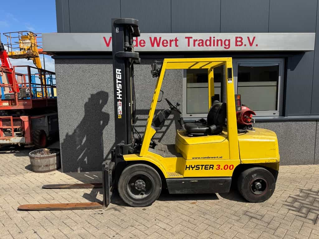 Hyster H3.20XML Triplo 590 freelift/sideshift/4e functie LPG 1998