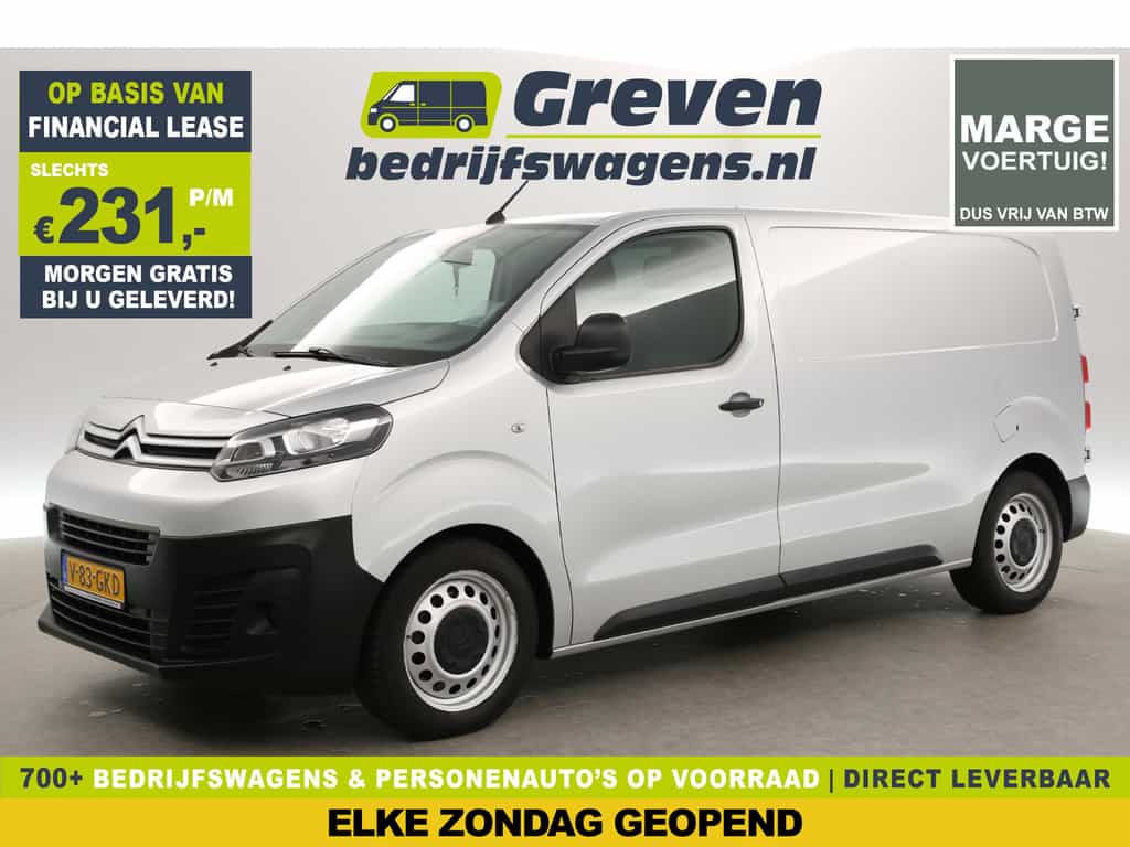 Citroën Jumpy 1.6 BlueHDI L2H1 | Euro6 | MARGE! | Airco | Cruise | Carplay | Navigatie | Parkeersensoren
