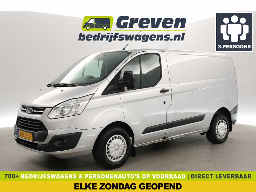 Ford Transit Custom 2.2 TDCI L1H1 | Airco | Cruise | 3-Zits | Navi | Parkeersens |