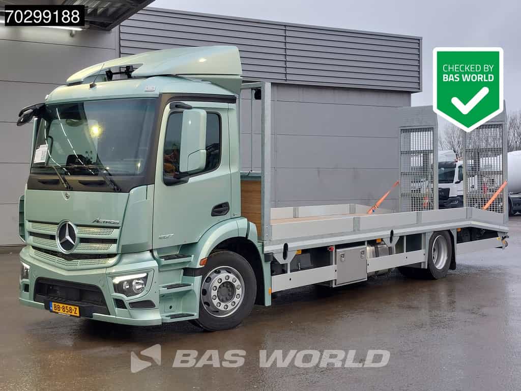 Mercedes Actros 1827 4X2 NEW NL-Truck! Machine transporter Oprijwagen Hydraulic ramps Air suspension