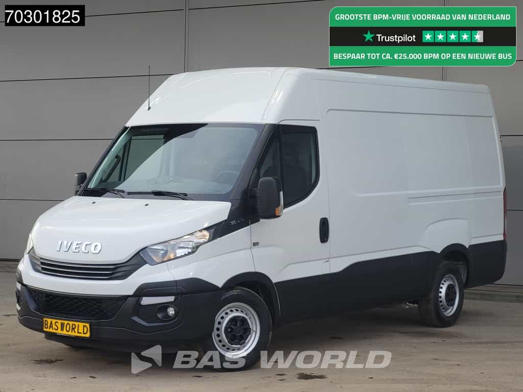 Iveco Daily 35S15 3.0L Automaat Luchtvering L2H2 3,5t Trekhaak 150PK Navi Airco Cruise Camera Euro6 L2 Airco Trekhaak Cruise control