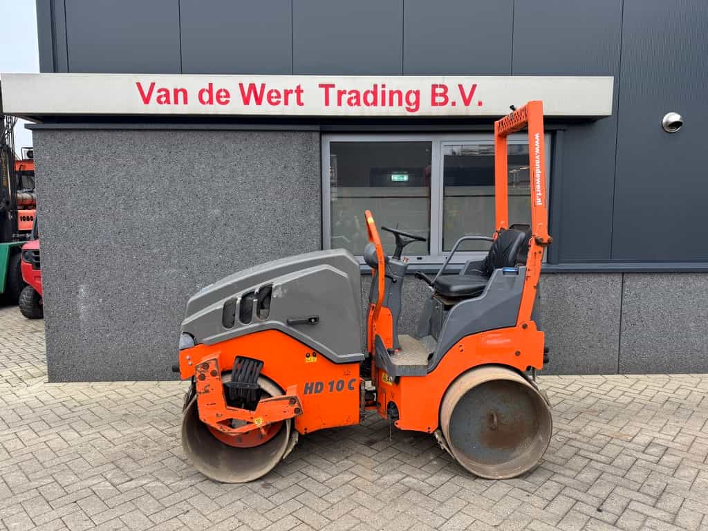 Hamm HD 10 VV Trilwals / Road Roller / Tandemwalze 2017 Kubota Diesel