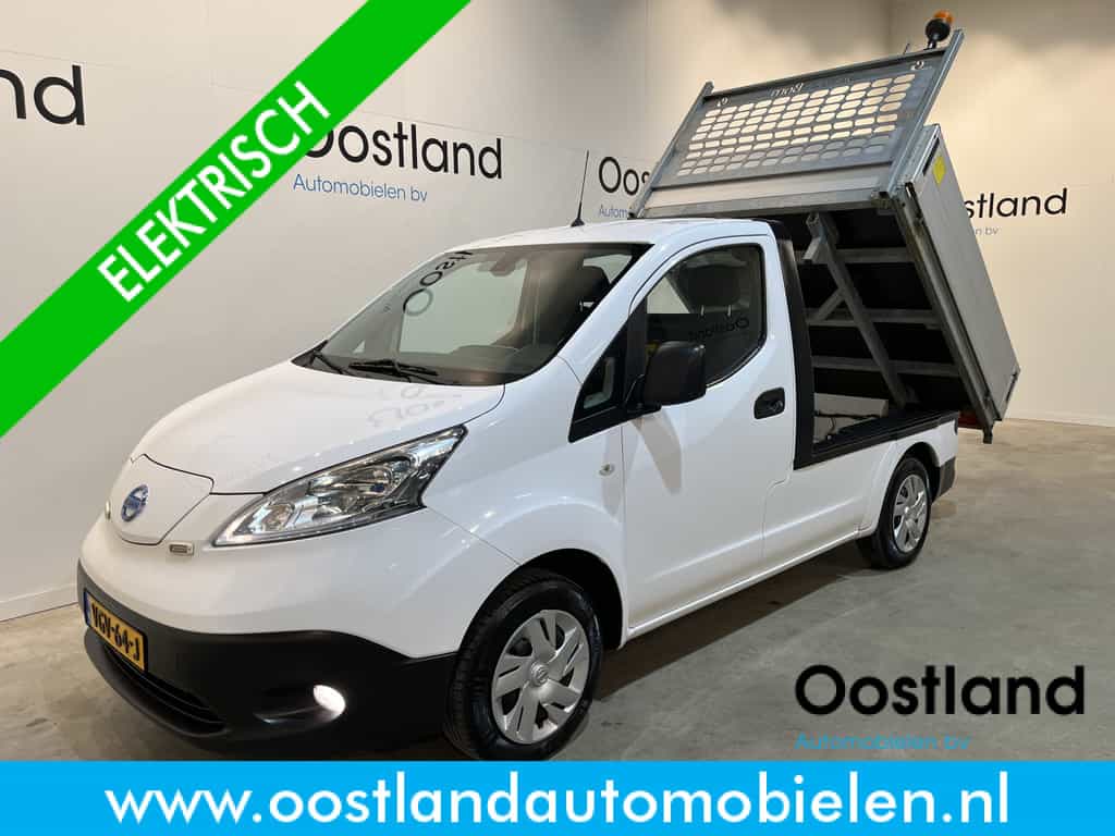 Nissan e-NV200 Business 40 kWh Kipper / Veeg-Vuil-kipper / 100% Elektrisch / Airco / Cruise Control / Navigatie / 40.200 KM !!