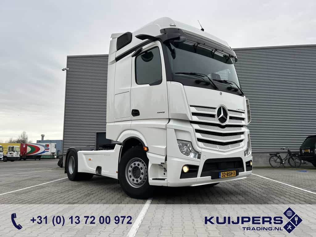 Mercedes-Benz Actros 1845 Bigspace / 314 dkm / Mirror Cams / 2 Tanks / NL Truck